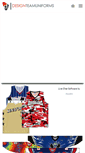 Mobile Screenshot of designteamuniforms.com